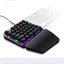Hod Health & Home One Single Hand Usb Wired Gamer Keyboard Carousel 4
