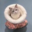 Fleece Thickened Comfy Warm Cat Sleeping Bag Carousel 4