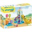 Playmobil 1.2.3 Adventure Tower with Ice cream Booth Carousel 1
