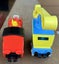 Thomas Tank Wooden Engines x2 “ Yong Bao”+ “ Carly” in Excellent Condition Carousel 3