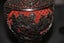 Vintage Chinese Red Cinnabar Vase With Blue Enamel Interior On Stand Carousel 7