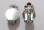 A PAIR STAINLESS STEEL CLIP ON EARRINGS Carousel 1