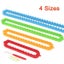 1 Set Rectangle Round DIY Knitting Loom Scarf Sweater Hat Shawl Stitching Knit Carousel 1