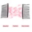 stretchy comb stretchable hairpin Women Girl Magic Easy Hair Beads Slide Carousel 4