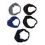 women yoga headbands wide bandana headband women sport sweatbands women workout Carousel 3