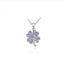 CRAZY PRICE! Pretty Pink Crystal 4 Leaf Clover Pendant and Chain Carousel 4