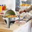 New 2-Pack Round Roll Top Chafing Dish Set with Full-Size 6Qt Pan Fuel Holder Carousel 8