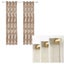 100 Centimetre Brown Modern Luxury Retro Style Curtains For Living Room Bedroom Carousel 3