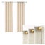 Hod Health And Home 150 Centimetre Beige Curtains Modern Luxury Retro Style For Carousel 1