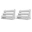 bracelet holder 2 Pack 3 Tier Bracelet Holder Velvet Jewelry Bracelet Display Carousel 1