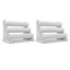 bracelet holder 2 Pack 3 Tier Bracelet Holder Velvet Jewelry Bracelet Display Carousel 5