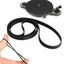 All Size Rubber Drive Belt Turntable Replacement For Phono/ Black, Carousel 8
