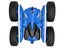Electric RC Car LED 360 Degree Rotating Car Toy Tumbling Stunt Vehicle Toy Blue Carousel 3