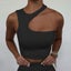 Cut Out Sexy Crop Off Shoulder Solid 2022 Skinny Sport Short Tops Carousel 4