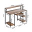 Office Gaming Computer Desk Brown Carousel 3