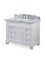Millie Single Vanity W107cm - Natural Carrara Marble Top *35% OFF* Carousel 1