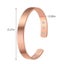 2x Copper Magnetic Bracelet Arthritis Pain Energy MEN WOMEN ADJUSTABLE CUFF Carousel 3