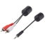 DYNAMIX 3.5mm Connector to RJ45 Adapter & 2x RCA Connectors to RJ45 Adaptor Carousel 1
