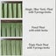 100% BLACKOUT Curtains *A PAIR* 2.2-3.1m (gathered width) x 2.4m drop Carousel 7