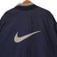 Vintage 90s Nike Rare Center Swoosh Navy Pullover Jacket Large Carousel 5