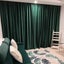 400 Centimetre Green High Quality Modern Velvet Blackout Curtains For Living Ro Carousel 5