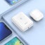 Hoco J96 5000mAh Super Portable Mini Small Fast Charging Power Bank w/ LED White Carousel 2