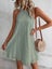 Summer Halter Loose Mini Dress Women Elegant 2024 Lace Sleeveless Carousel 6