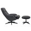 Buro Maya Recliner Armchair plus Footrest Ottoman Carousel 4
