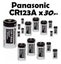 CR123A Panasonic batteries / CR123 Carousel 1