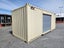 20ft GP Beige container fitted with new roller door ( In Cromwell now ) Carousel 3
