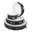 hand held drum 4Pcs Tambourine 4in 6in 8in 10in Double Row Metal Jingles Hand Carousel 2
