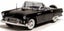 1/18 1956 Ford Thunderbird Convertible - Black Carousel 1