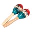 sand hammer percussion instrument musical toy sand shaker 2Pcs Sand Hammer Carousel 4