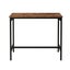 3 PCS Bar Table Set 2 Chairs Stools Kitchen Dining Height Counter Vintage Brown Carousel 14