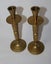 +++ STYLISH BRASS (2) CANDLEHOLDERS +++ Carousel 4