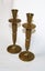 +++ STYLISH BRASS (2) CANDLEHOLDERS +++ Carousel 2