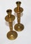 +++ STYLISH BRASS (2) CANDLEHOLDERS +++ Carousel 11