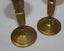 +++ STYLISH BRASS (2) CANDLEHOLDERS +++ Carousel 13