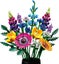 939pcs BuildMoc Icons Wildflower Bouquet Set lego compatible| Ages 8+ Carousel 1