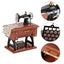 Mini Vintage Creative Retro Sewing Clockwork Music Box Gift Table Decoration Carousel 4