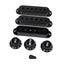 guitar pickup cover knob Guitar Pickup Cover Knob Set 6 Hole Single Coil 2 Tone Carousel 3