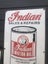 Indian Motor Oil Large Porcelain Enamel Sign Carousel 5
