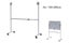 Double side Whiteboard 120cm x90cm come with stand Carousel 4