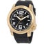 Invicta 100M Black Dial Swiss Quartz Gold Watch 1905 Carousel 1