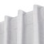 Sherwood Home 100% Blockout Tab Top Curtain Pair Grey 135x223cm Carousel 4