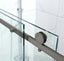 Frameless Glass Alcove 1500wx1950hmm Shower Sliding Door Gunmetal Carousel 5
