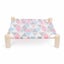 Wood Cat Bed Lounger Sleep Pet Cat Raised Hammock Carousel 3