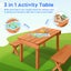 Kids Sand and Water Table Picnic Chairs Carousel 4