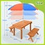 Kids Sand and Water Table Picnic Chairs Carousel 9