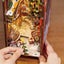 Robotime Rolife DIY Christmas Street Book Nook Shelf Insert TGC06 Carousel 3
